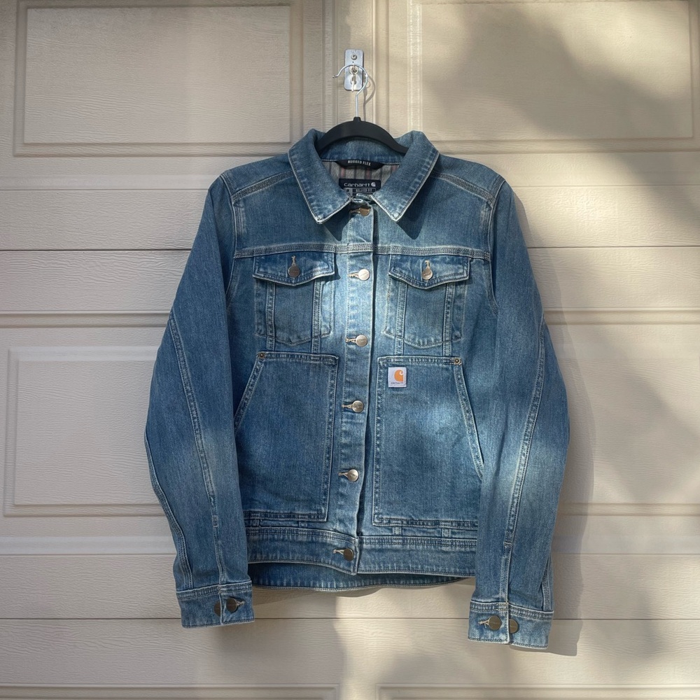 Carhartt Blue Denim Jacket